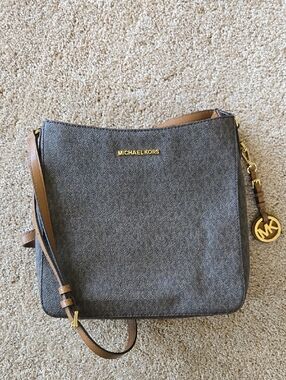 Michael Kors Brown Crossbody Messenger Bag